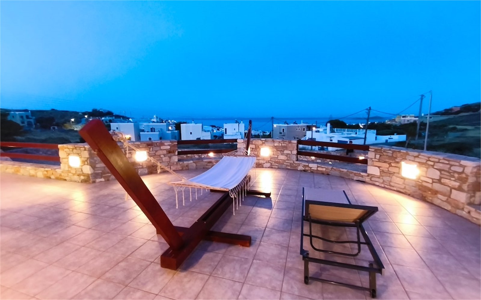 Exterior of PetraCasa luxury villa, Azolimnos Syros