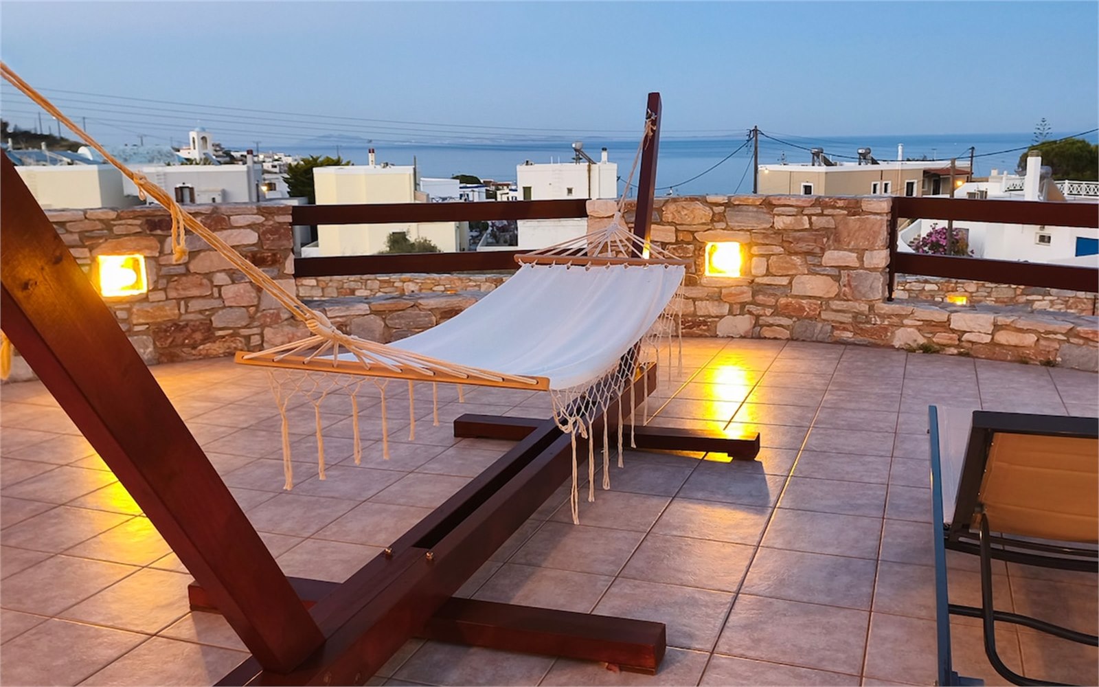 Exterior of PetraCasa luxury villa, Azolimnos Syros