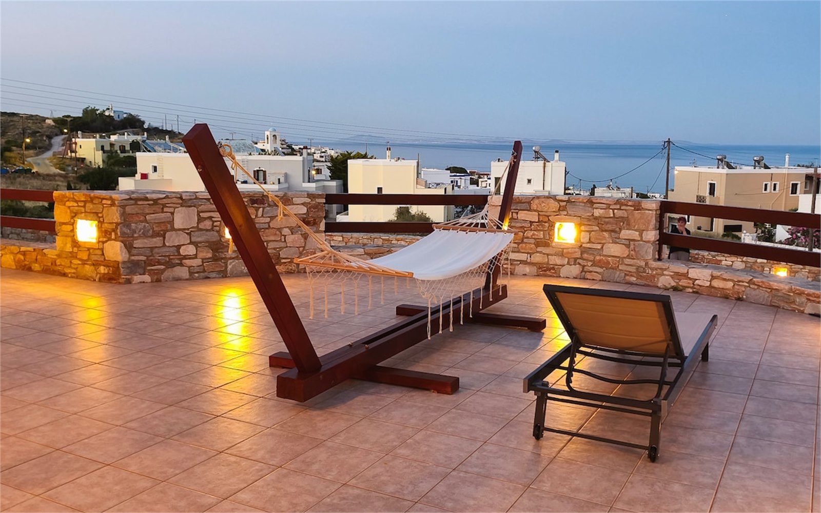 Exterior of PetraCasa luxury villa, Azolimnos Syros